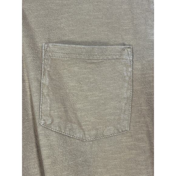 Pact Polo Shirt Large Gold Tan Organic Cotton Golf Classic Prep Sustainable - Picture 4 of 8